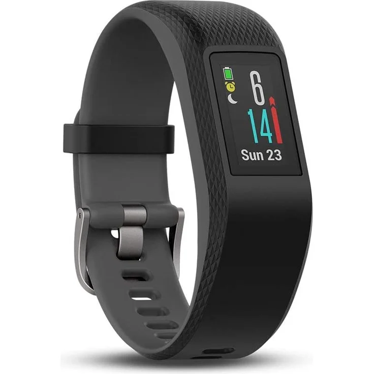Garmin vívosport Fitness-Tracker Unisex, L, Polymer-Gehäuse, Slate – Bild 1