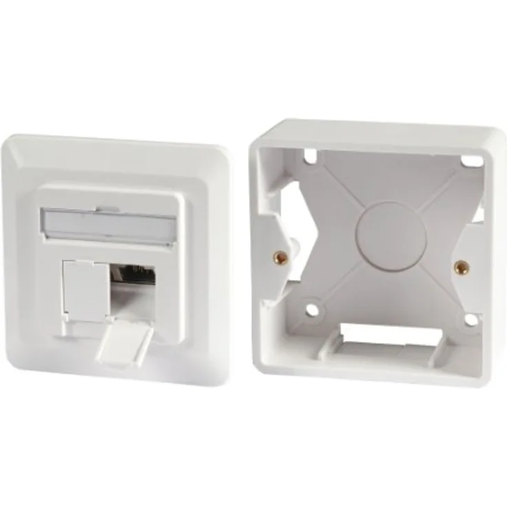 EFB-Elektronik ET-25133AV5-R Steckdose 2 x RJ-45, Weiß
