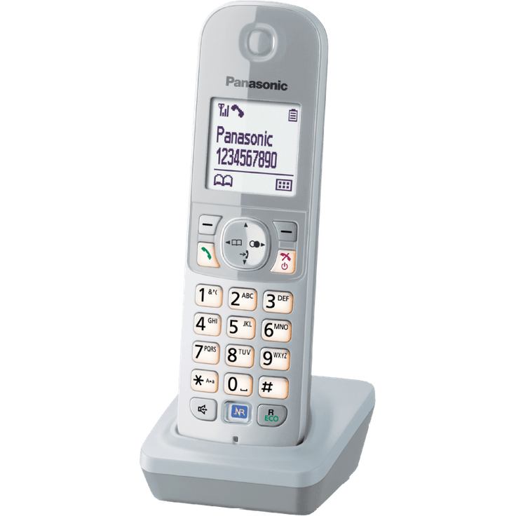 Panasonic KX-TGA681 Analog-Telefon silber