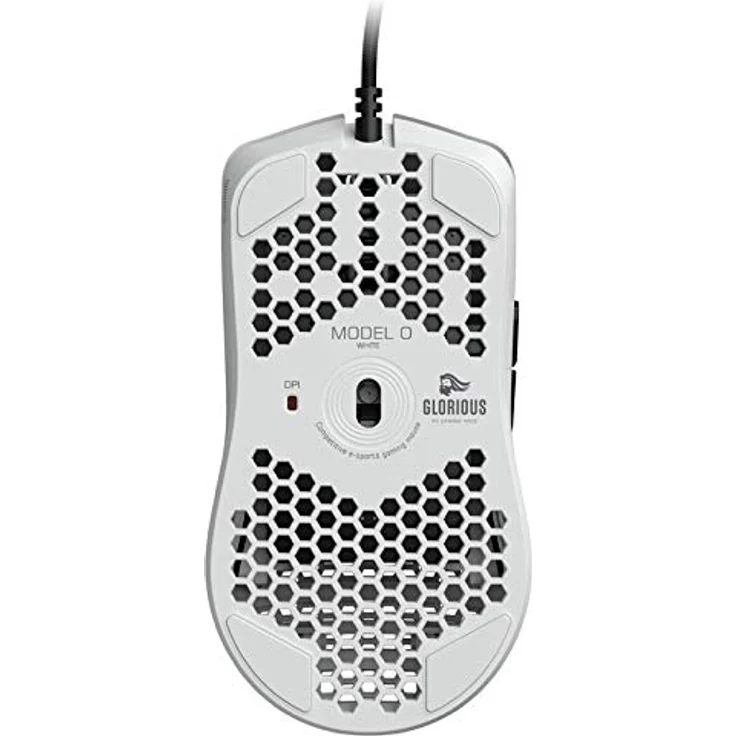 Glorious PC Gaming Race Model O Gaming-Maus mit Kabel, Weiß Matt – Bild 6