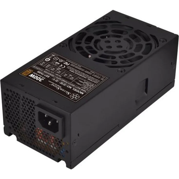 SilverStone SST-TX300 - TFX Serie, 300W 80 Plus Bronze geräuscharmes PC-Netzteil mit 80mm-Lüfter – Bild 1