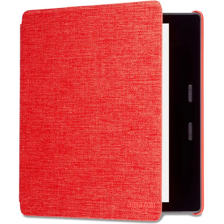 Kindle Oasis Hülle aus wasserbeständigem Stoff, Rot— Nur passend für die 9. Generation (2017 Modell) und 10. Generation (2019 Modell).