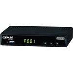 Comag SL65T2 Full-HD HEVC DVB-T-T2 Receiver, PVR Ready, H.265, HDTV, HDMI, IRDETO Zugangssystem für Freenet TV, Mediaplayer, USB 2,0, 12V, Schwarz