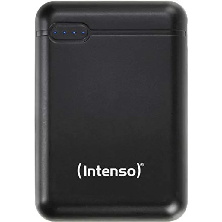 Intenso Powerbank XS10000, externes Ladegerät (10000mAh, geeignet für Smartphone-Tablet PC-MP3 Player-Digitalkamera) schwarz – Bild 1
