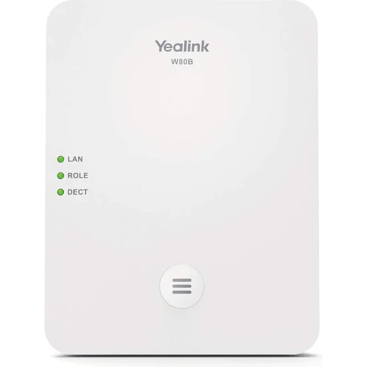 Yealink W80B IP DECT Multizelle, VoIP Basisstation, Telefonanlage, weiß