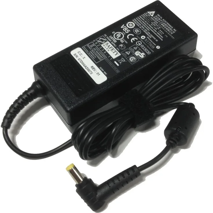 Delta Electronics Laptop Netzteil kompatibel mit Acer ADP-65JH DB ADP-65JHDB 19V 3,42A 65W Ladekabel Ladegerät