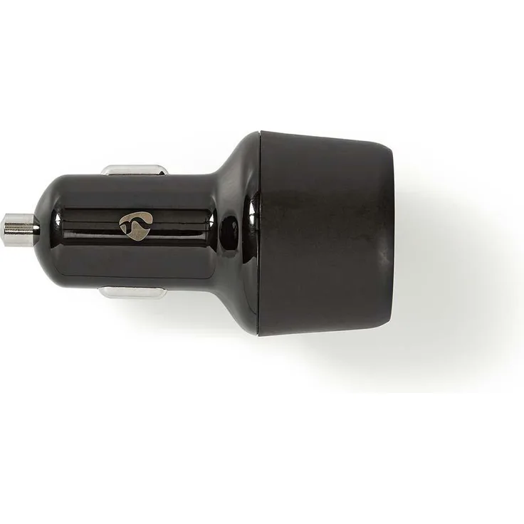 Nedis Kfz-Ladegerät, 3,0 A, USB (QC 3.0)/USB-C, Power Delivery: 30 W, schwarz