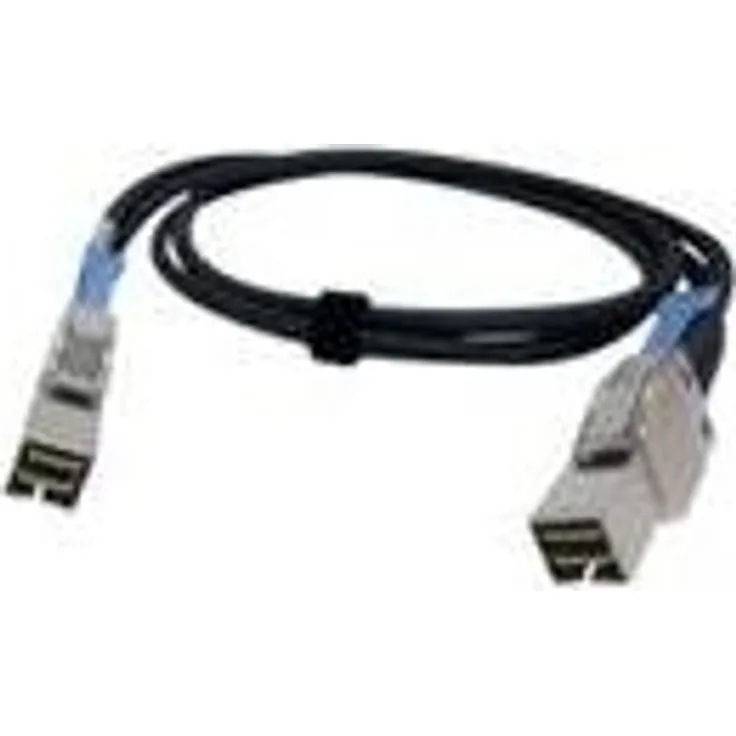 QNAP - Externes SAS-Kabel - SAS 12Gbit/s - 4x Mini SAS HD (SFF-8644) (M) bis 4x Mini SAS HD (SFF-8644) (M) - 2 m - Schwarz