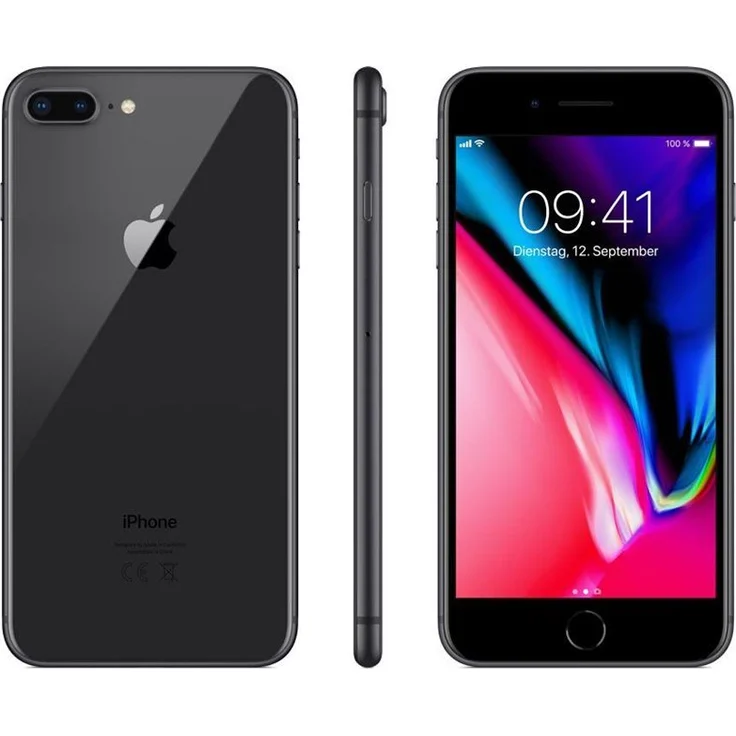 Apple iPhone 8 Plus Smartphone 13,97cm Pixel (5,5 Zoll) Retina-Display, 256GB interner Speicher, 3GB RAM, iOS, Space Grau – Bild 3