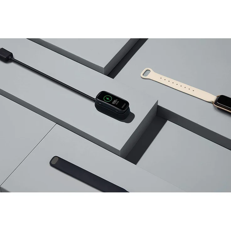 OPPO Band Style Fitness-Tracker Unisex, Einheitsgröße, Edelstahlgehäuse, Black – Bild 5