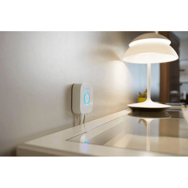 Philips Hue Bridge zentrales, intelligentes Steuerelement des Hue Systems, weiß – Bild 16