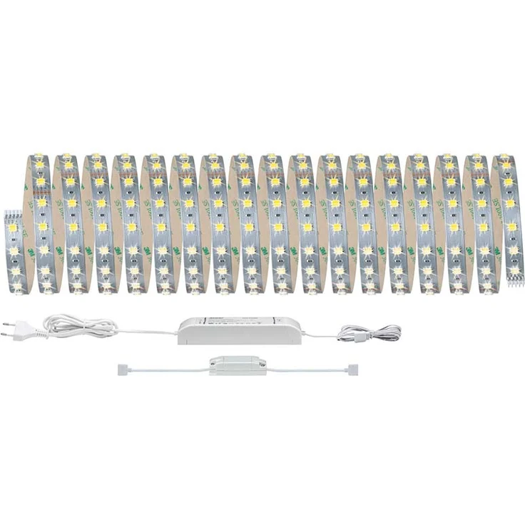 Paulmann 70565 LED Stripe SmartHome MaxLED Tunable White Basisset incl. 1x47 Watt dimmbar Lichtband Silber Lichtstreifen Kunststoff LED Band 3000 K – Bild 1