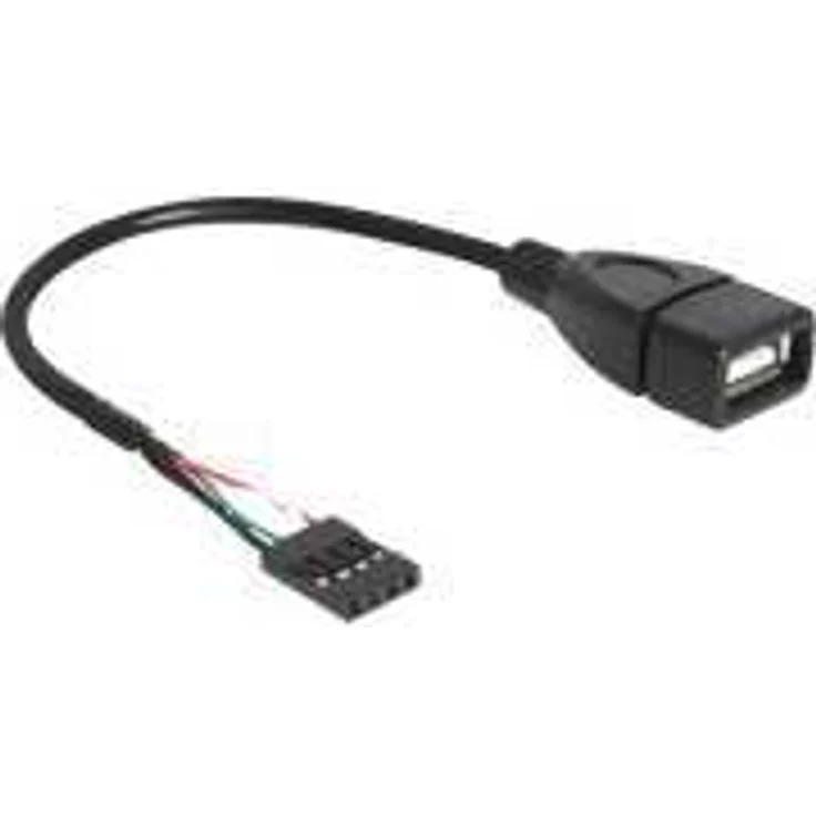 Delock Kabel USB 2.0 Typ-A Buchse auf Pin Header (83291) – Bild 1
