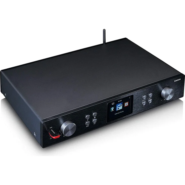 Lenco DIR-250 Internetradio mit Bluetooth, WLAN, schwarz – Bild 3