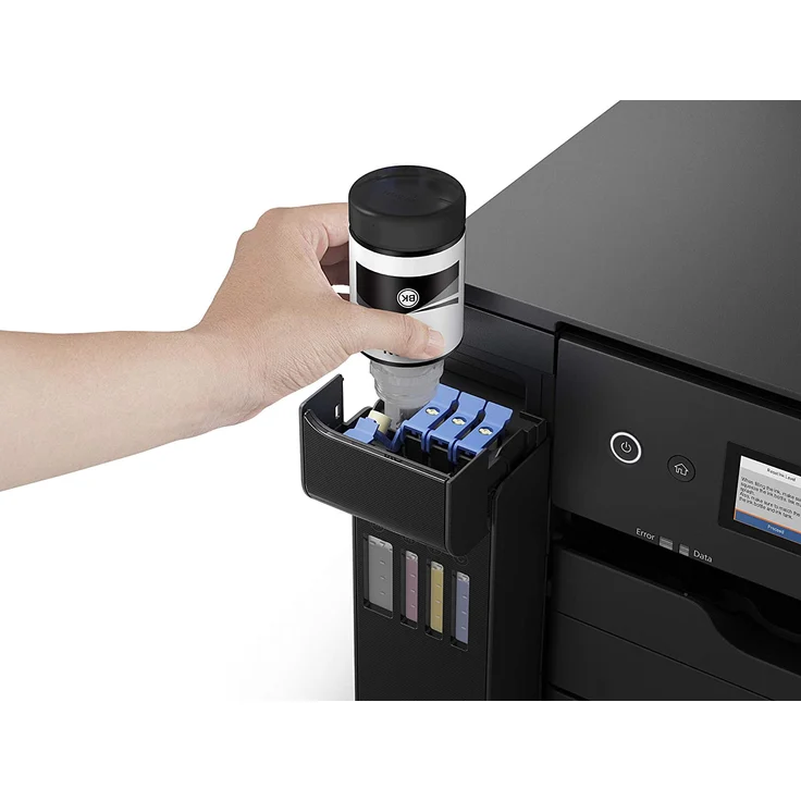 Epson EcoTank ET-16150 - Tintenstrahldrucker, Druckgeschwindigkeit (S/min): 25 S/W, 25 Farbe, Auflösung: 4800 x 1200 (USB, LAN, WLAN, AirPrint, Mobile Print) C11CJ04401 – Bild 4