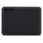 Toshiba Canvio Advance - Festplatte - 4 TB - extern (tragbar) - 2.5 Zoll (6.4 cm) - USB 3.2 Gen 1 - Schwarz (HDTCA40EK3CA)