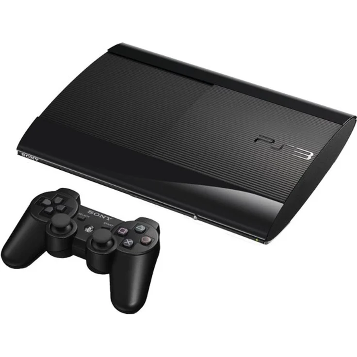Sony PlayStation 3 Super Slim Charcoal Black 12GB Bundle inkl. Dinosaurier im Reich der Giganten + Move Starter Pack 2 – Bild 2