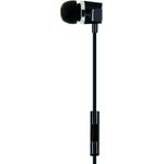 Schwaiger KH410S 531 In-Ear Kopfhörer (Slimkabel, Metallgehäuse) schwarz