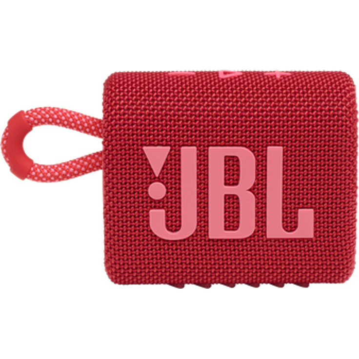 JBL GO 3 Tragbarer wasserdichter Bluetooth-Lautsprecher rot Bluetooth-Lautsprecher, wasserdicht, rot – Bild 2