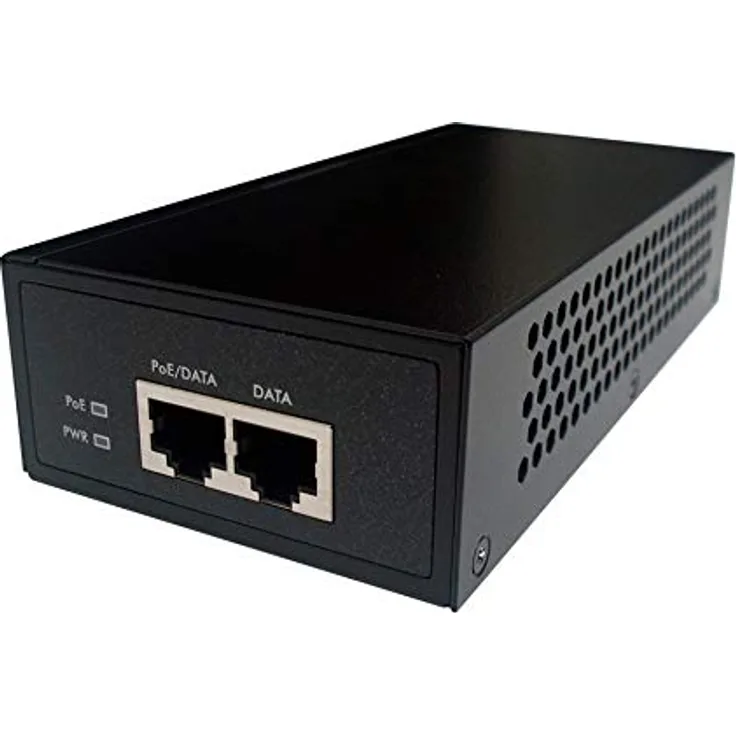 Longshine LCS-P302. Ethernet Schnittstellen Typ: Gigabit Ethernet, Ethernet LAN Datentransferraten: 10,100,1000 Mbit/s, Konformität mit Industriestandards: IEEE 802.3, u/ab/at/af. Produktfarbe: Schwarz, LED-Anzeigen: PoE, Leistung, Netzstandard: IEEE 802.