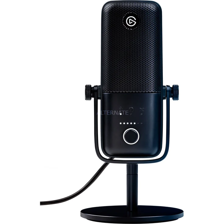 Elgato Wave:3, Premium-USB-Kondensatormikrofon mit digitaler Mixing-Lösung, Anti-Clipping-Technologie und kapazitivem Sensor für Stummschaltung, für Streaming und Podcasting – Bild 1