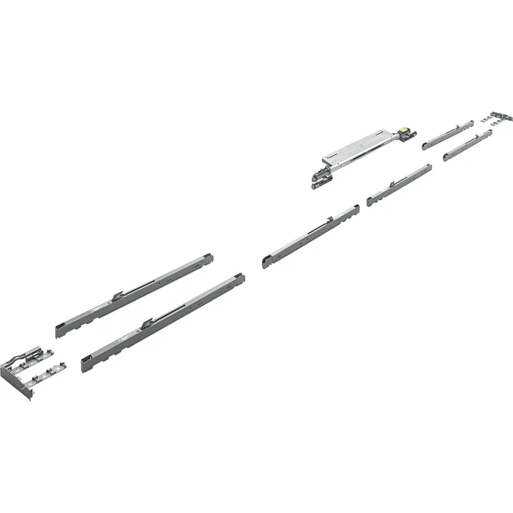 HETTICH TopLine XL, Set Dämpfung Silent System, 80 kg, 3-türig