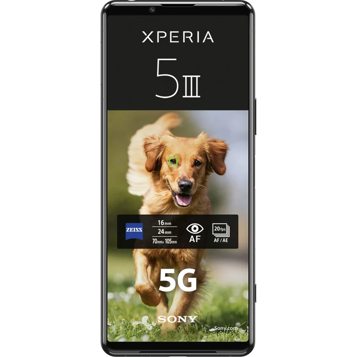 Sony Xperia 5 III 5G Smartphone 15,49cm (6,1 Zoll) OLED-Display, 128GB interner Speicher, 8GB RAM, Dual-SIM, Android 11, Schwarz – Bild 2