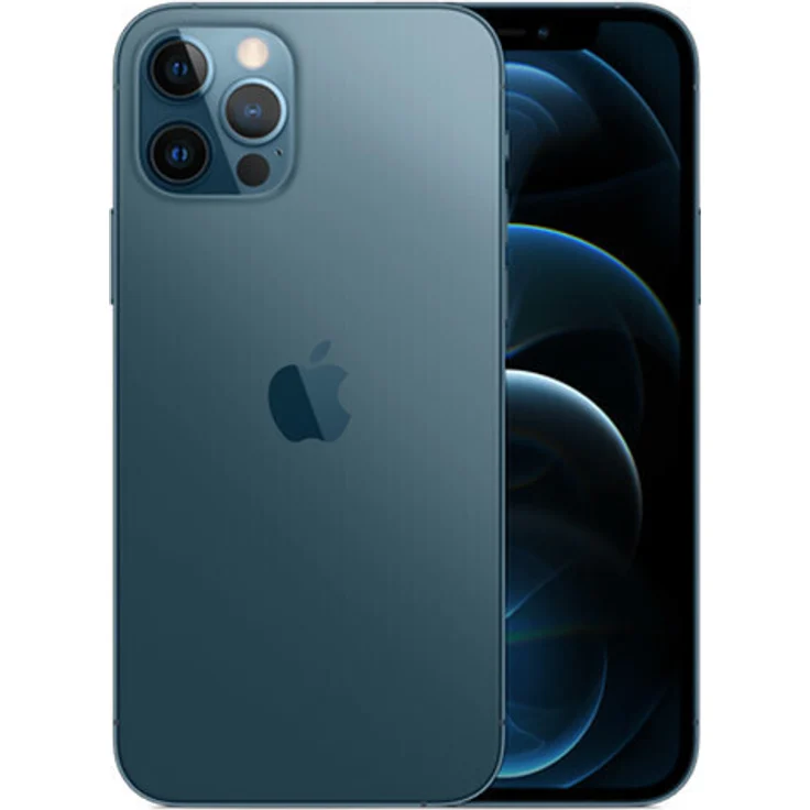 Apple iPhone 12 Pro Max 5G Smartphone 17,02cm (6,7 Zoll) OLED-Display, 128GB interner Speicher, Dual-SIM, Pacific Blue – Bild 3
