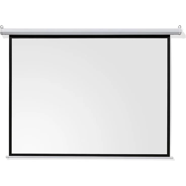 Celexon basic line Motorleinwand 200 x 150cm,Heimkino-Leinwand,Leinwand Format 4:3, Beamerleinwand, – Bild 1
