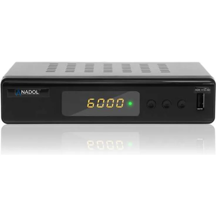 Anadol HD ADX 111c digitaler Full HD Kabel-Receiver, HDTV, DVB-C / C2, HDMI, SCART, Mediaplayer, USB 2,0, 1080p + HDMI Kabel