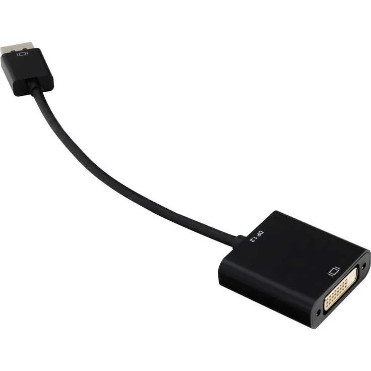 Sharkoon DisplayPort 1.2 - DVI24+1 Converter Adapter, schwarz