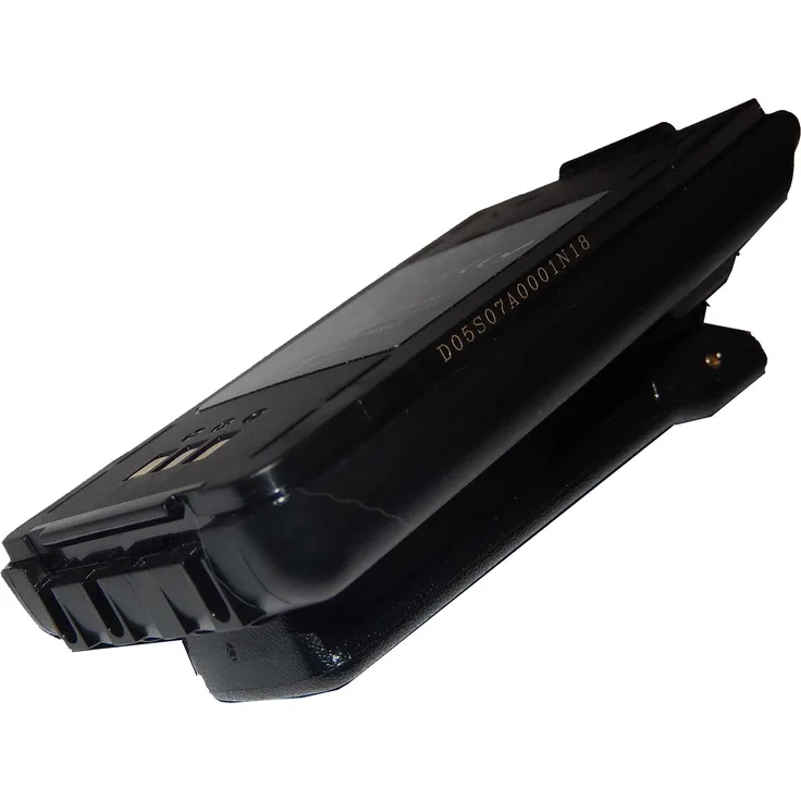 VHBW Akku mit Gürtelclip, geeignet für Funkgerät, Walkie Talkie Icom IC-A23, IC-A5, IC-T8, IC-T81, IC-T81A, IC-T8A 750 mAh, 9,6 V, NiMH