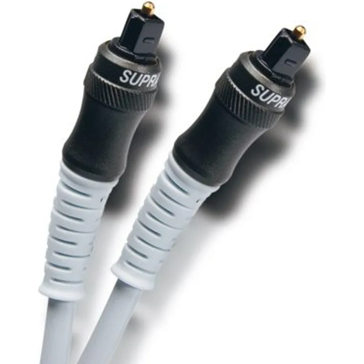 Supra 1003100011 1 m Toslink/Toslink Optische Faser Optisches Kabel (Toslink Kabel, TOSLINK Stecker/Stecker, blau, blau, 1 m)