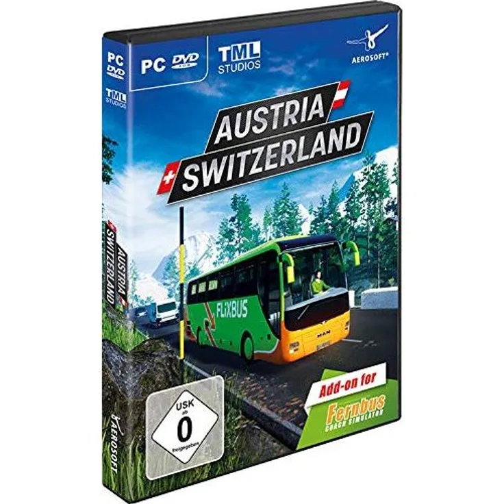 Fernbus Simulator AddOn - Österreich/Schweiz (PC)