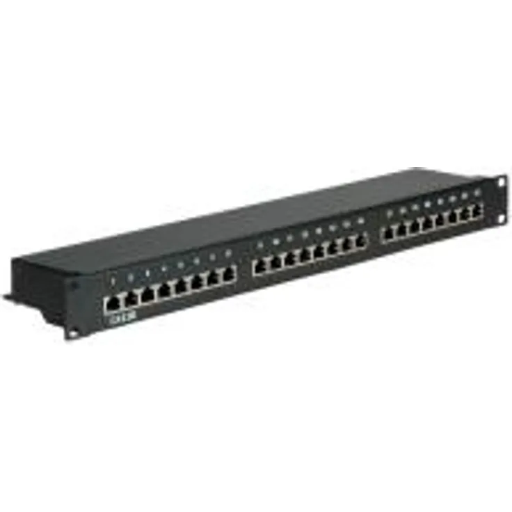 Value 26990328 Kat. 5e 48,26 cm (19 Zoll) Patchpanel, geschirmt schwarz