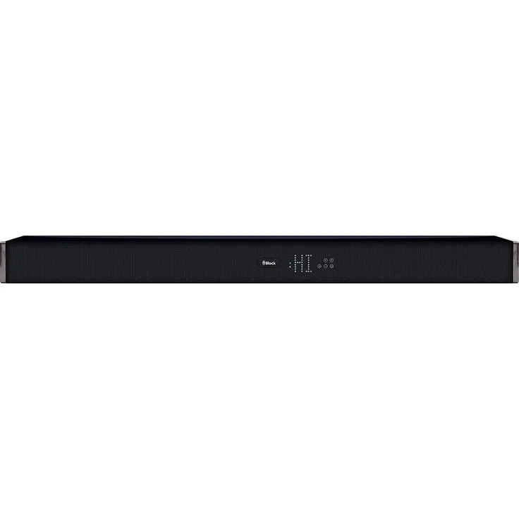 Audioblock XB-100 2.0 Soundbar ohne Subwoofer, kabellos/kabelgebunden, geeignet für TV, schwarz (2018)