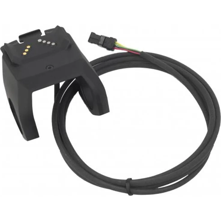 Bosch Displayhalter, für Intuvia und Nyon, 1500 mm, inkl. Kabel zur Antriebseinheit und 3 x 4 Distanzgummis (31, 8 mm, 25, 4 mm, 22, 2mm) Halterung, schwarz, One Size – Bild 1