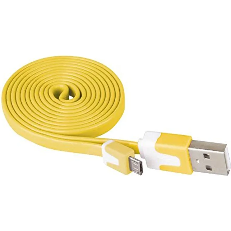 EMOS SM7001Y USB-Kabel 2.0 A Mini B-Stecker / 1 m/abgeschirmt/für Datenübertragung geeignet/als Ladekabel, Anschlusskabel verwendbar
