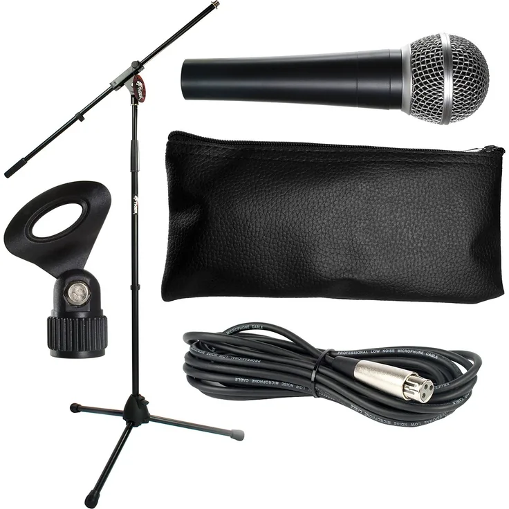 Tiger MCA10-BK Mikrofon-Set - Schwarz