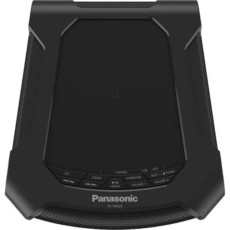 Panasonic SC-TMAX5 Party Bluetooth-Lautsprecher mit Subwoofer, Lichteffekt, schwarz – Bild 4