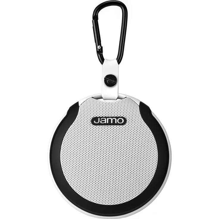 Jamo DS2 5 W Tragbarer Stereo-Lautsprecher Weiß - Tragbare Lautsprecher (1.0 Kanäle, 1-Weg, 3,81 cm, 5 W, 150-20000 Hz, 4 Ohm)