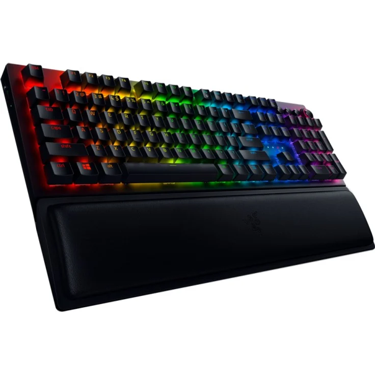 Razer BlackWidow V3 Pro - Tastatur - Hintergrundbeleuchtung - USB, Bluetooth, 2.4 GHz - Deutsch QWERTZ - Razer Green (RZ03-03530400-R3G1) – Bild 3