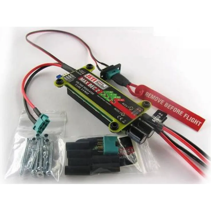 Jeti MAX BEC 2 Akkuweiche 5.5 - 8.4V