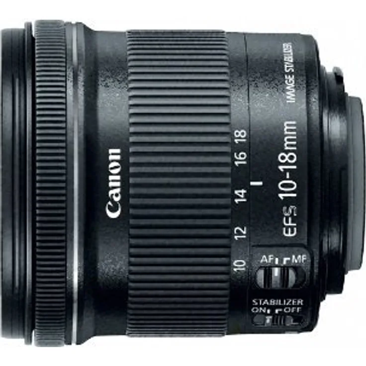 Canon 10-18 mm / F 4.5-5.6 EF-S IS STM 10 mm-Objektiv ( Canon EF / EF-S-Anschluss,Autofocus,Bildstabilisator )