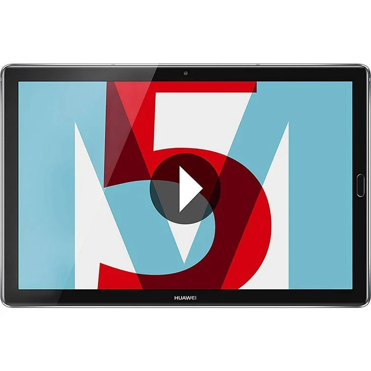 Huawei MediaPad M5 (10,8 Zoll Quad-HD-Auflösung 10,8 Zoll, WLAN-Tablet, Octa-Core, 4 GB RAM, 32 GB Speicher, Android, Grau (53010BDU) – Bild 1