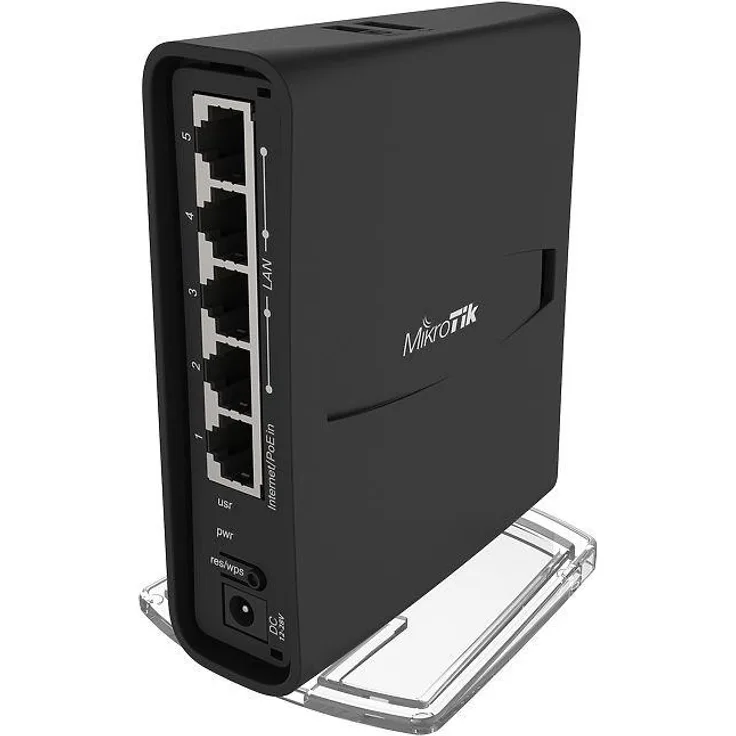 Mikrotik hAP ac² Power over Ethernet (PoE) Schwarz