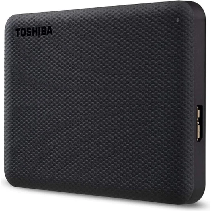 Toshiba Canvio Advance - Festplatte - 4 TB - extern (tragbar) - 2.5 Zoll (6.4 cm) - USB 3.2 Gen 1 - Schwarz (HDTCA40EK3CA) – Bild 2