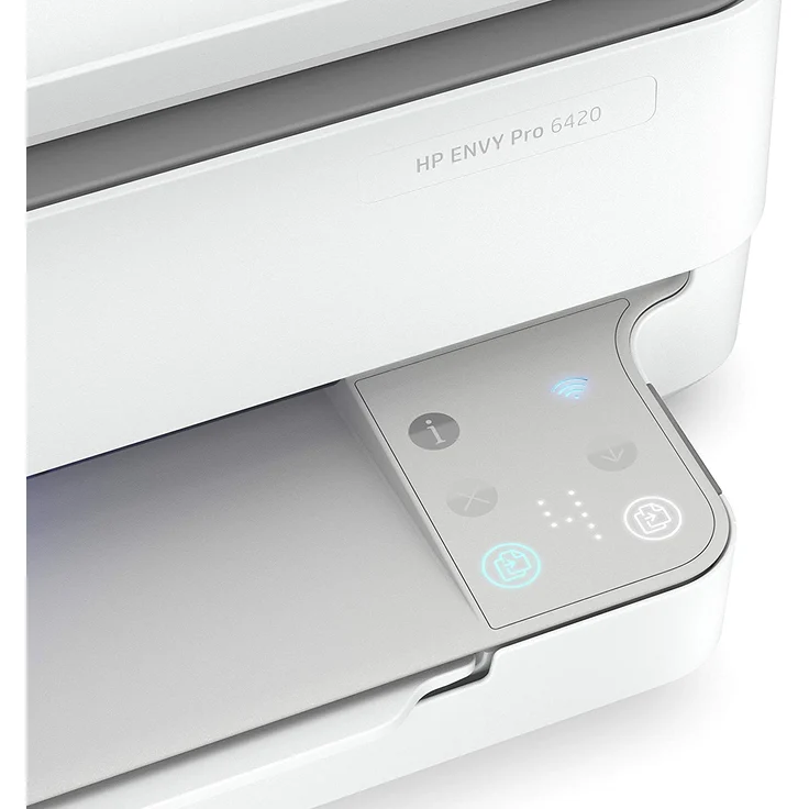 HP Envy Pro 6420 (4-in-1) Multifunktionsdrucker - (Thermal Inkjet) Farbe, Druckgeschwindigkeit: 10 s/w, 7 Farbe, Auflösung: 1200 x 1200, USB, WLAN, AirPrint, Instant Ink (5SE45B) – Bild 4