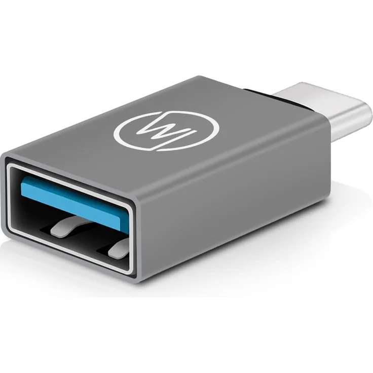 Wicked Chili USB C auf USB OTG Adapter kompatibel mit Nintendo Switch Pro Controller - Für die Verbindung zwischen Pro Controller und Switch Konsole per USB Kabel ohne Dockingstation