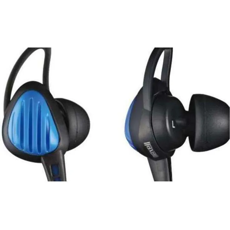 Maxell 303606 HP-S20 Sport-Ohrhörer (3,5 mm Klinke) blau